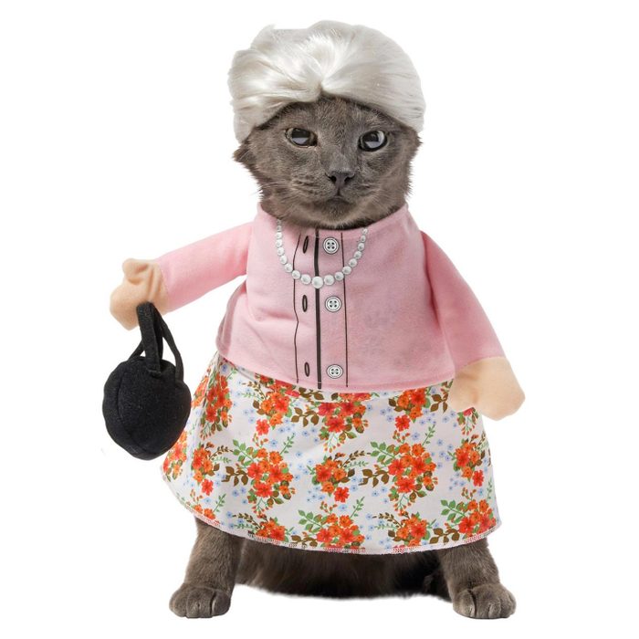 granny cat costume