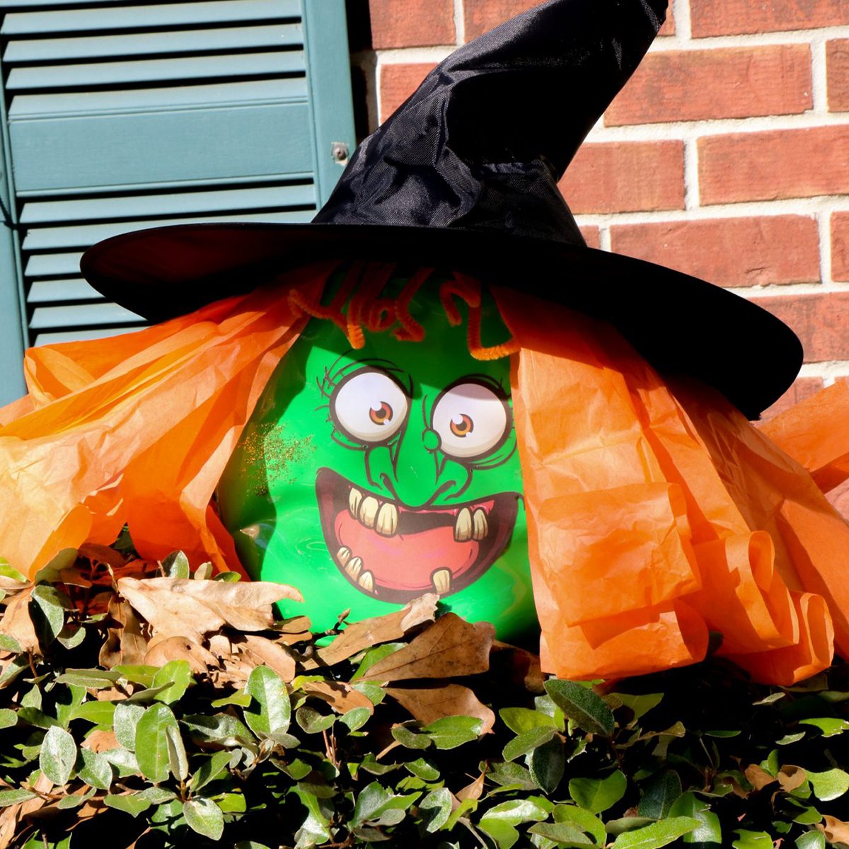 Halloween Witch From Upcycled Gain Container Via Ourwabisabilife