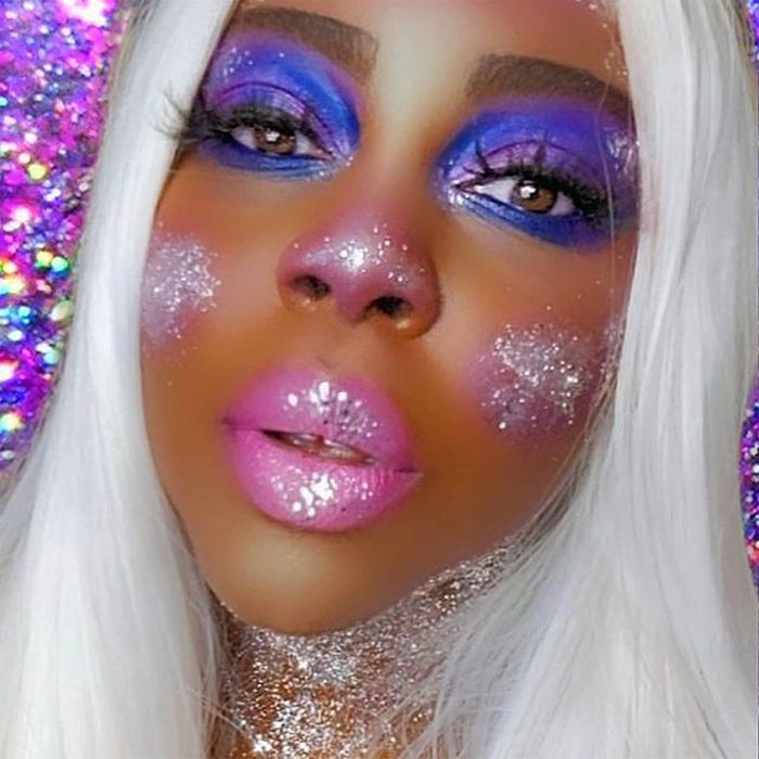 Ice Queen Halloween Makeup