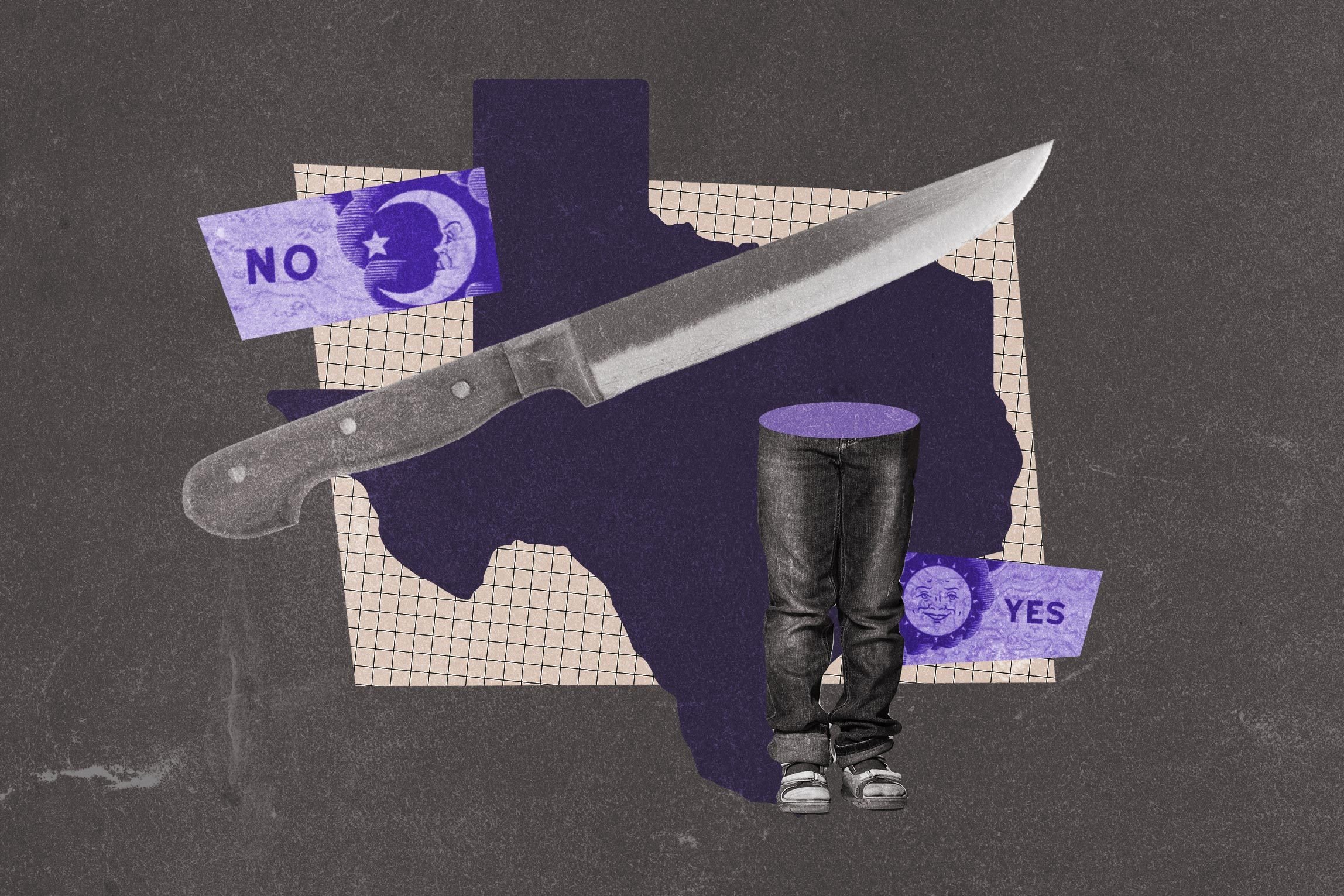 Texas, knife, boy