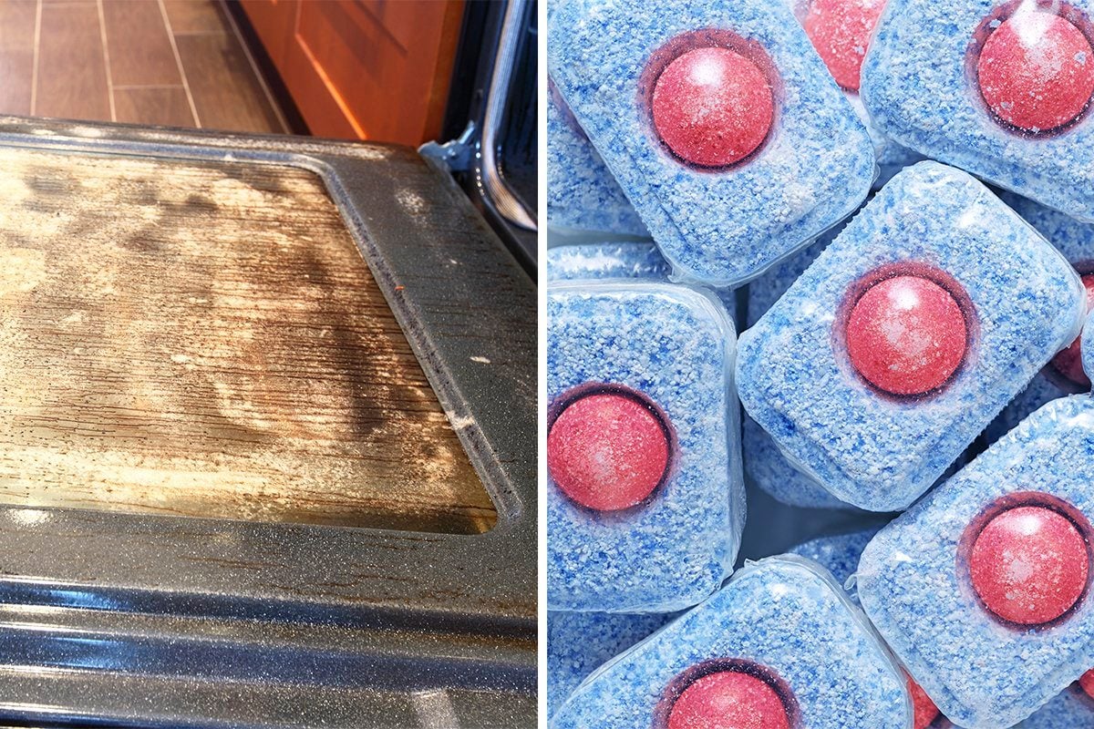 Your Dishwasher Tablets Can Clean Your Oven Window—Here's How