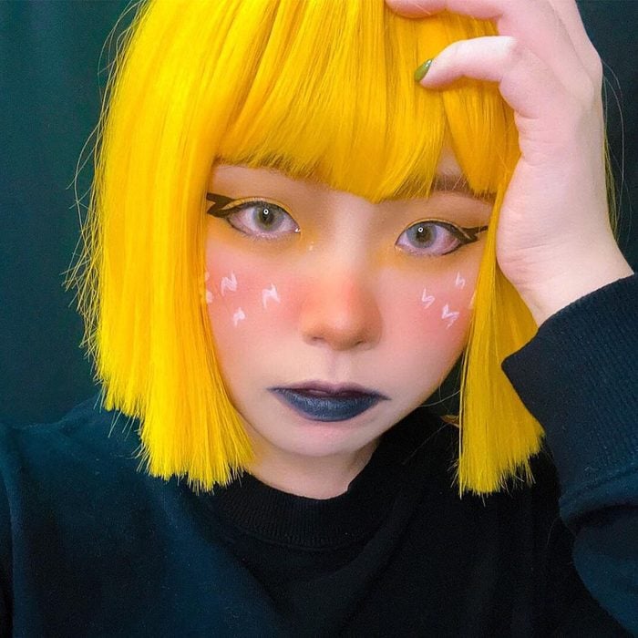 Pikachu Halloween Makeup 