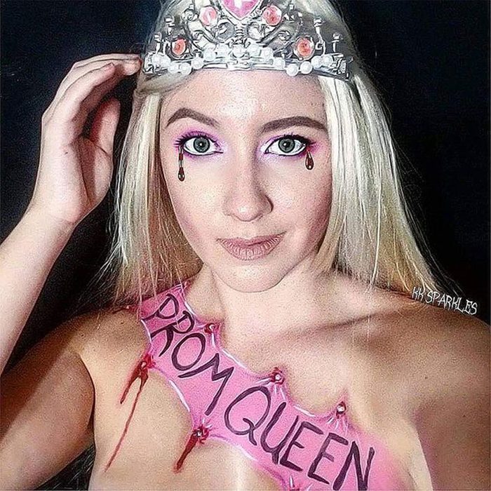 Prom Queen Halloween Makeup 