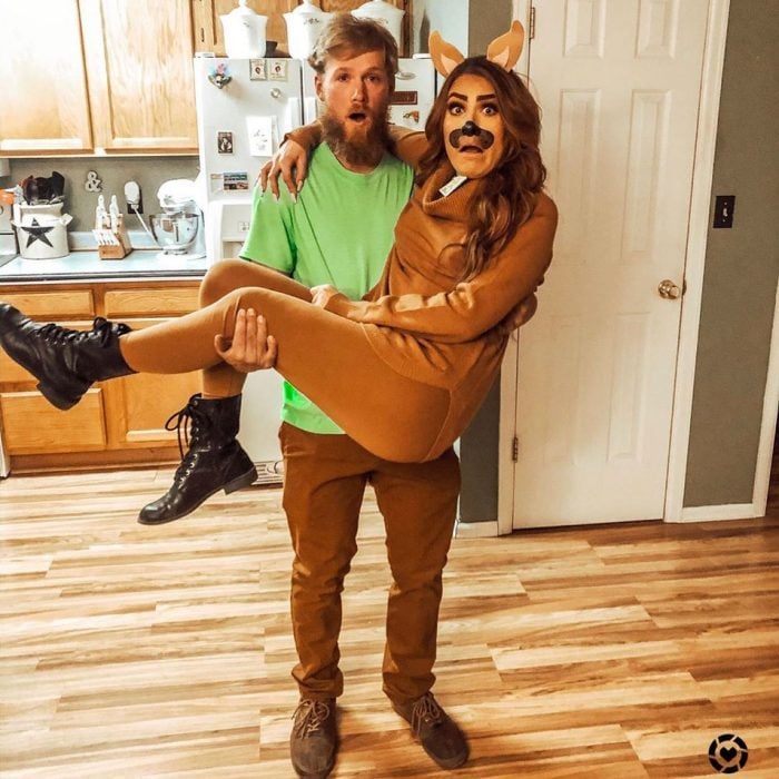 shaggy and scooby couples halloween costume