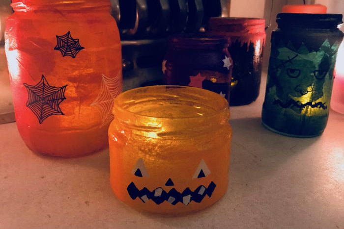 Halloween jars