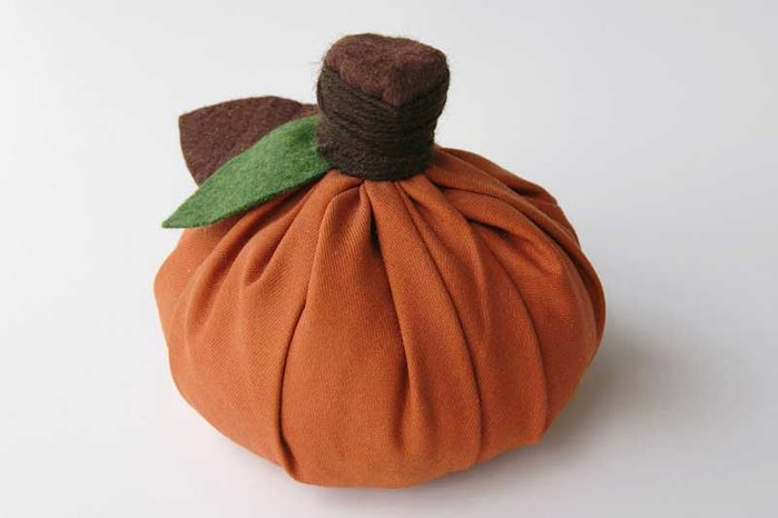 Fabric pumpkin