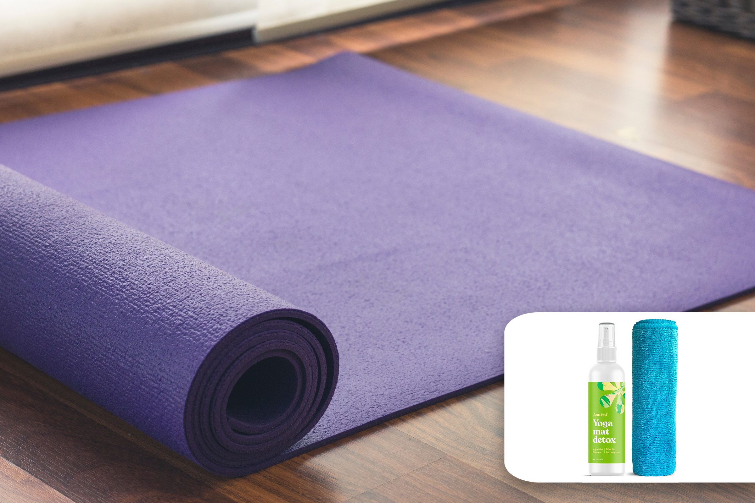 yoga mat cleaning