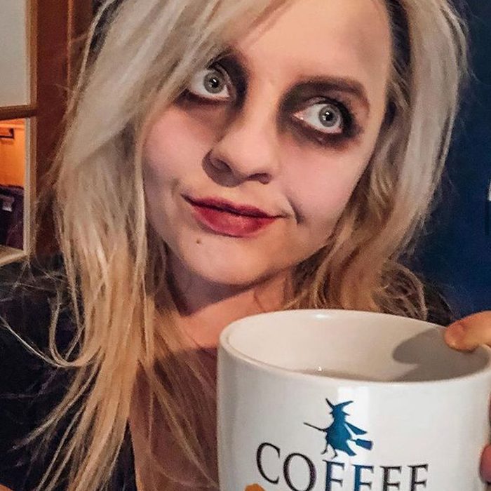 Zombie Mom Halloween Makeup