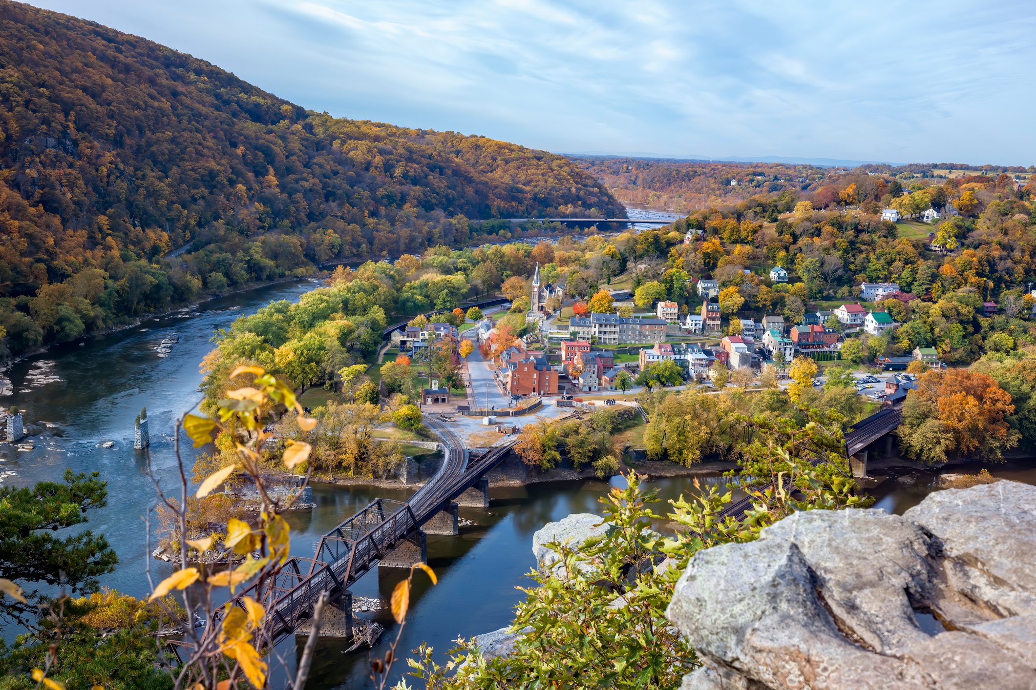Dawn at Harpers Ferry, View From Maryland Heights