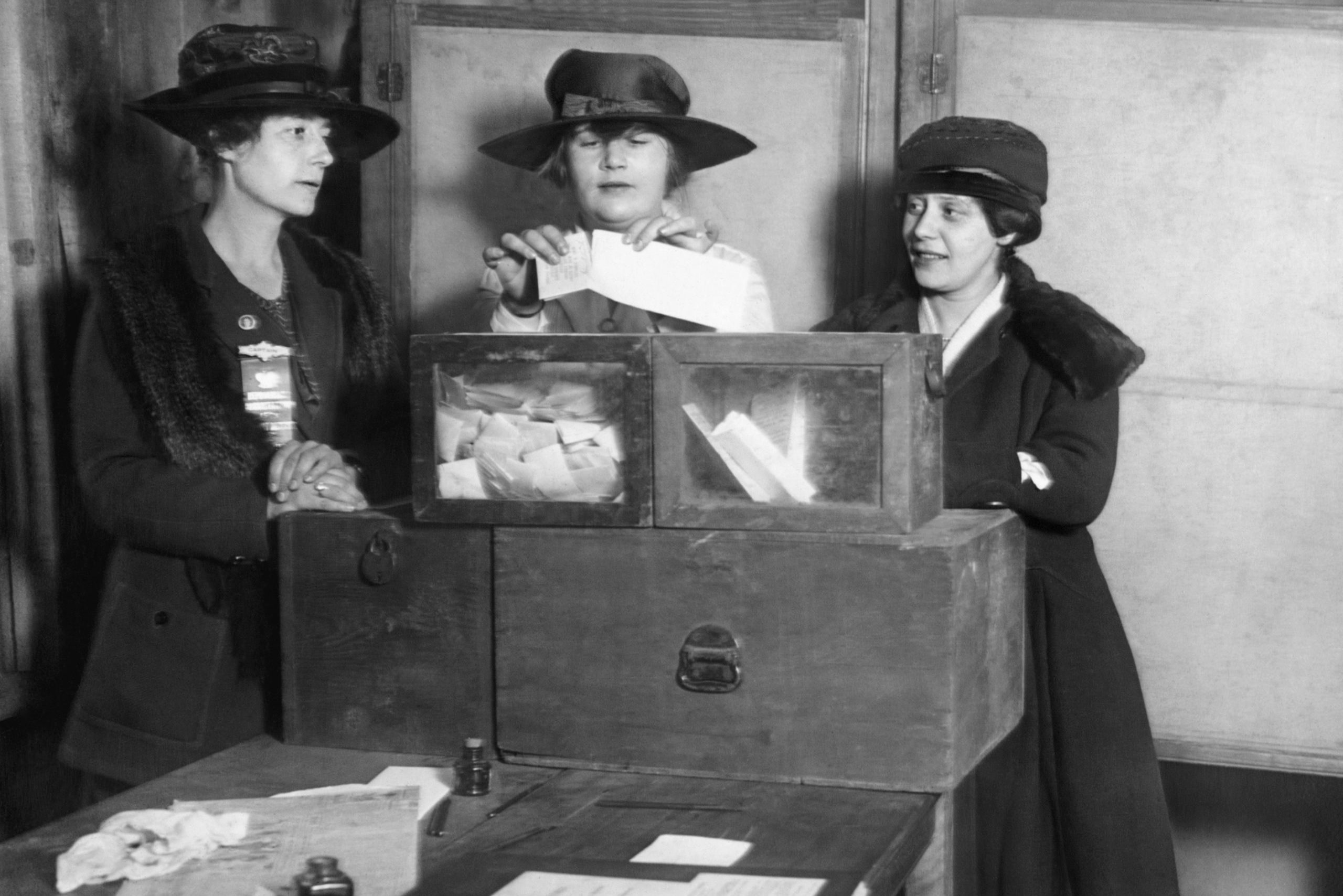 Women Voting In New York City
