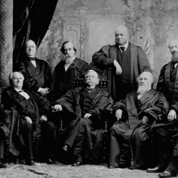 Portrait of the 1890 Supreme Court