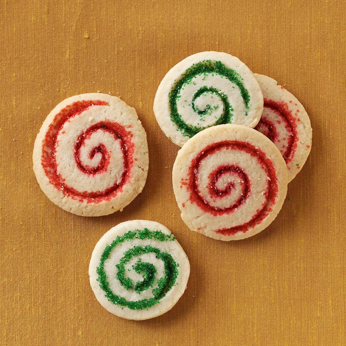 holiday pinwheel cookies