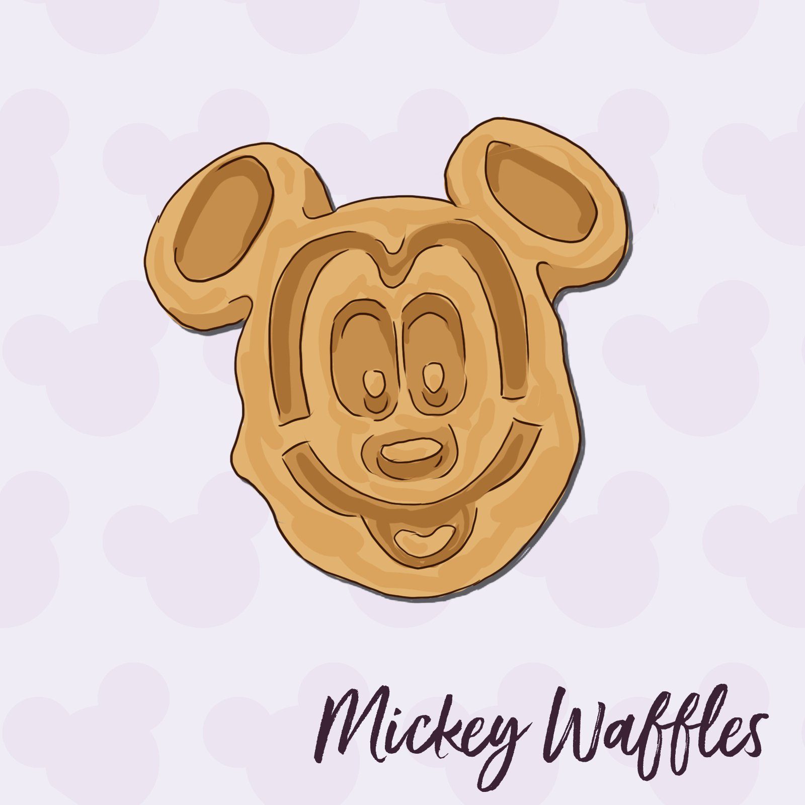 Mickey Waffles disney