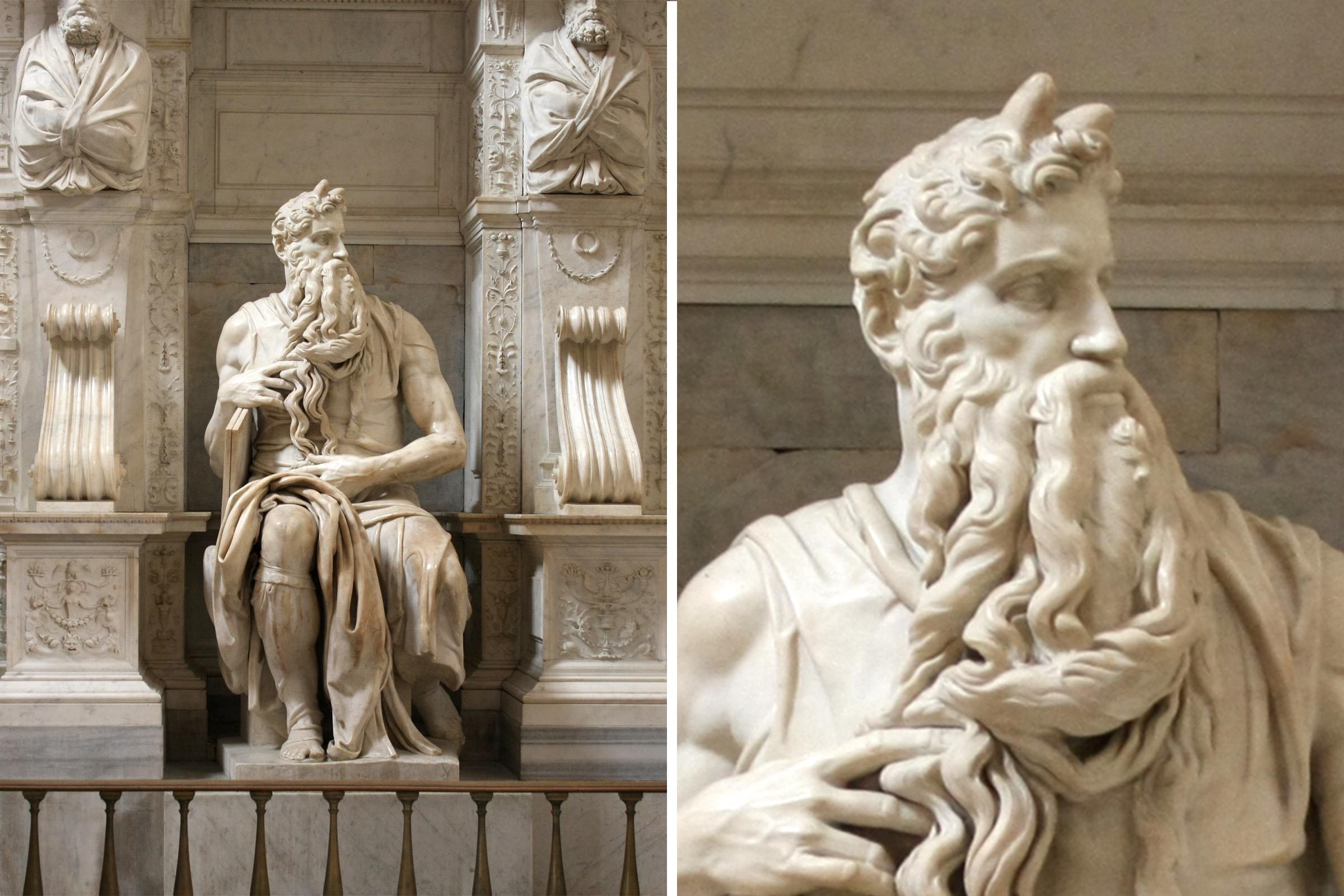 Hidden feature in famous statue
