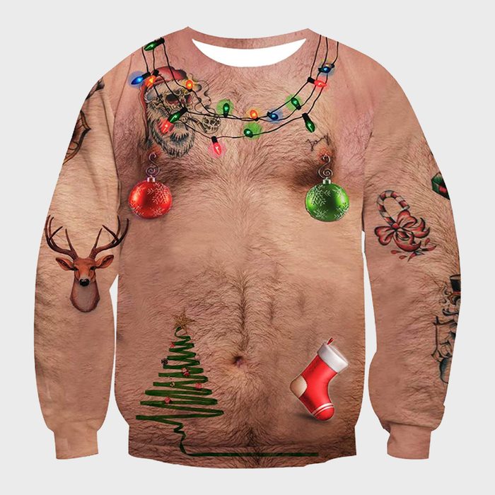 Uideazone Funny Ugly Christmas Sweatshirt