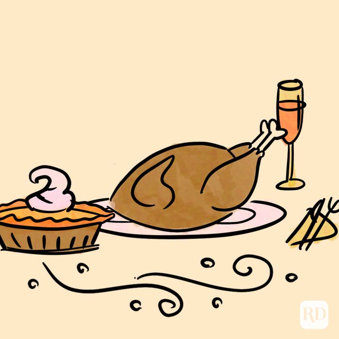 Thanksgiving scene