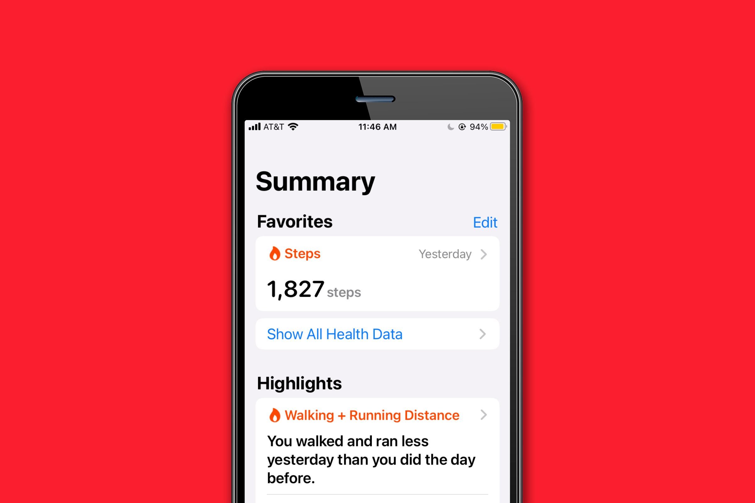 Turn your iPhone into an activity tracker