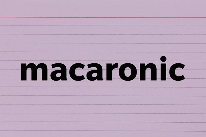 Macaronic