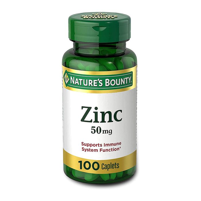 Nature's Bounty Zinc 50 Mg Caplets