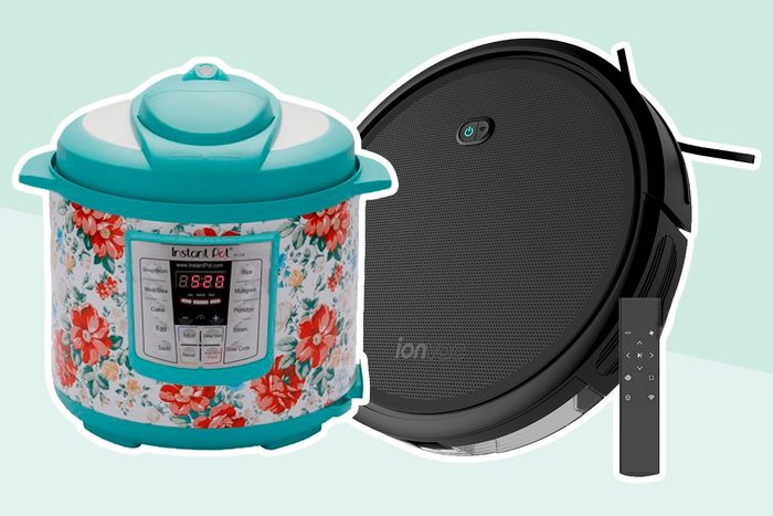 instant pot and robot vacuum from walmart
