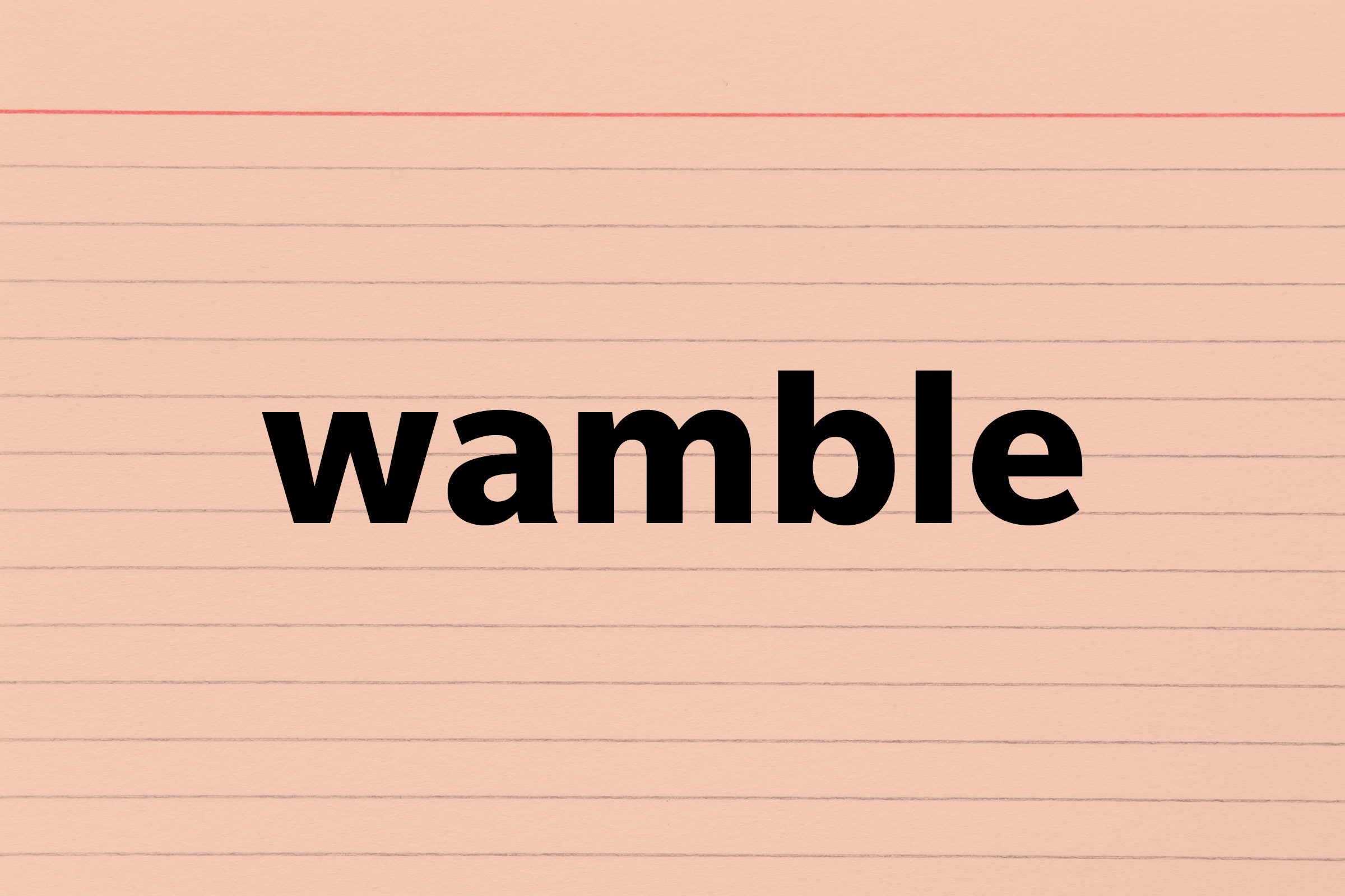Wamble