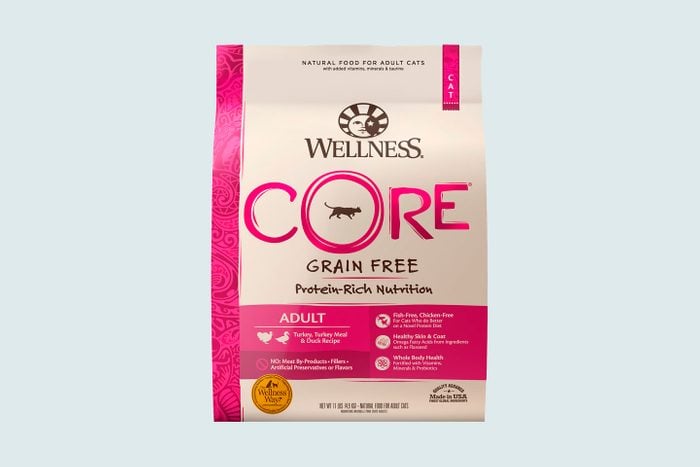 Wellness Core Grain Free Turkey, Turkey Meal & Duck Formula Dry Cat Food 