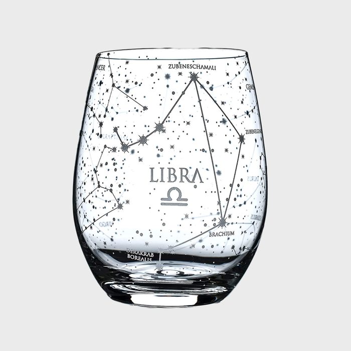 Zodiac Wine Glass Via Amazon