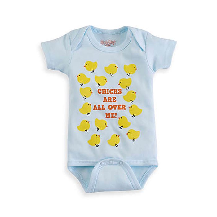 “chicks Are All Over Me” Onesie