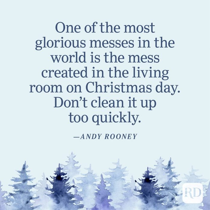 Andy Rooney Christmas Warmth Quotes