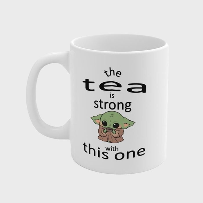 Baby Yoda The Tea Is Strong With This One Mug Via Bearmugco Etsy