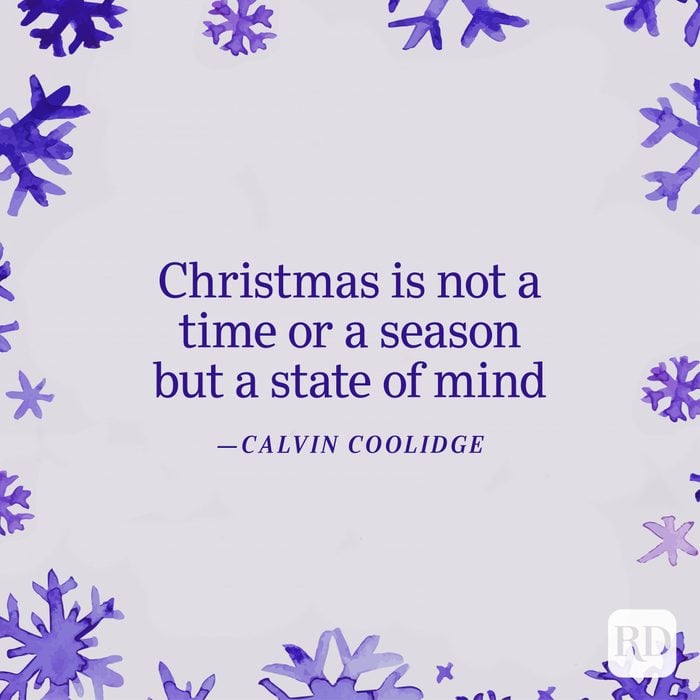 Calvin Coolidge Christmas Warmth Quotes