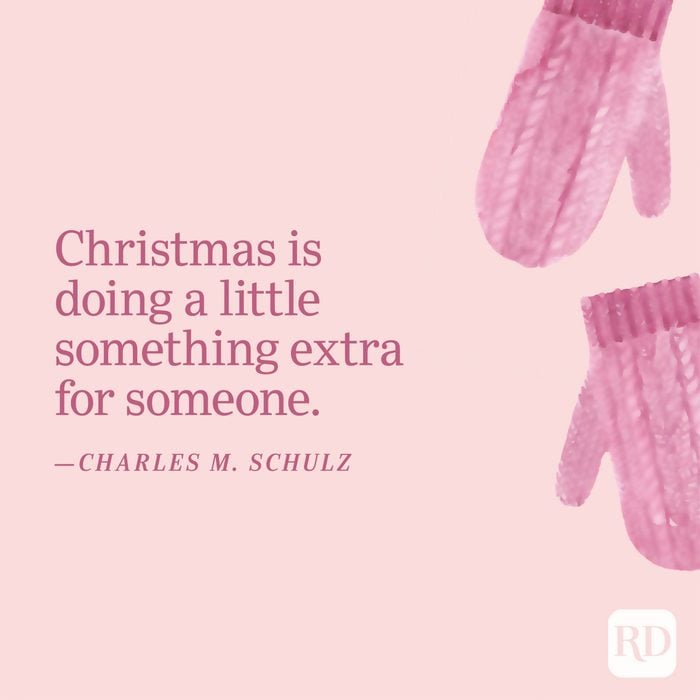 Charles M. Schulz Christmas Warmth Quotes