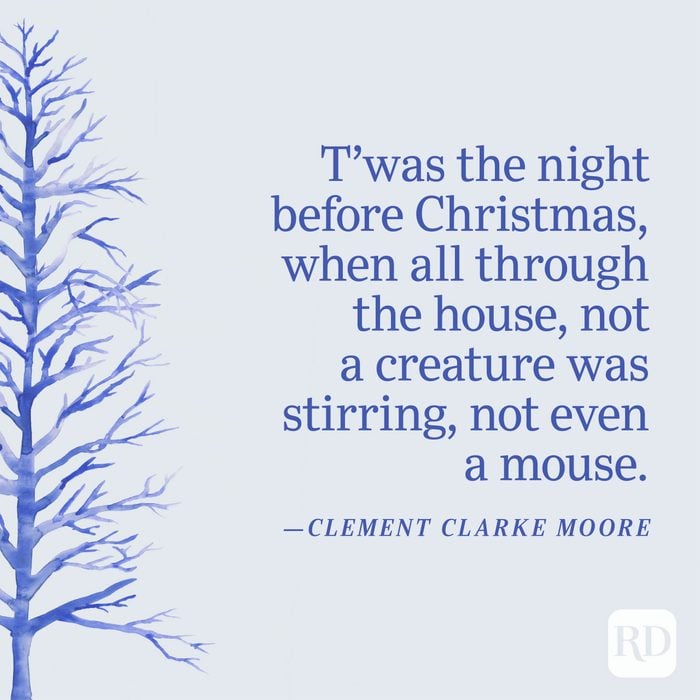 Clement Clarke Moore Christmas Warmth Quotes