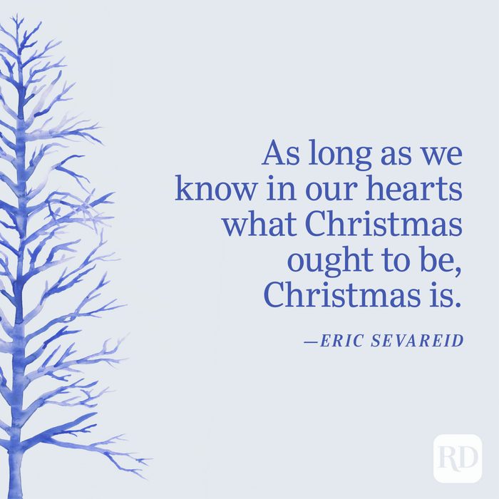 Eric Sevareid Christmas Warmth Quotes