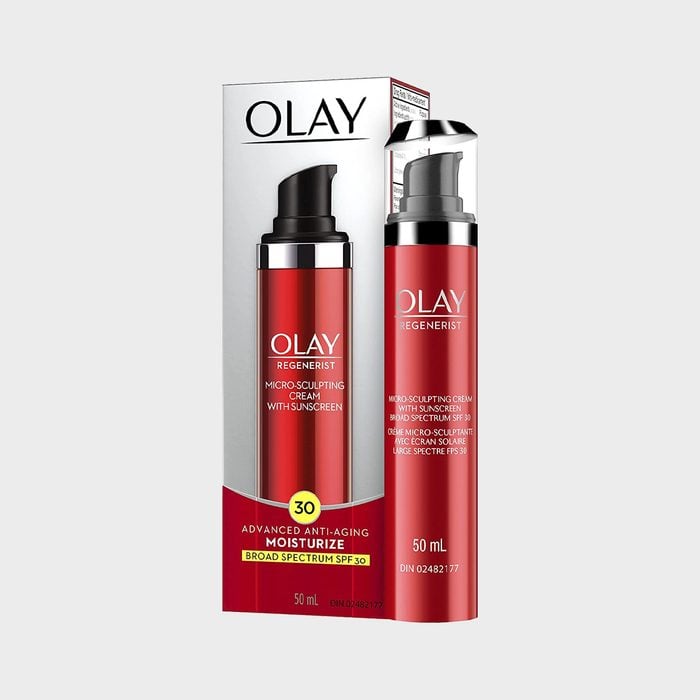 Face Moisturizer By Olay Regenerist Microsculpting Cream With Spf 30 Sunscreen And Vitamin E For Advanced Anti Aging Ecomm Amazon.com