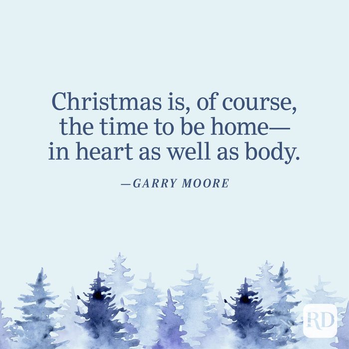 Garry Moore Christmas Warmth Quotes