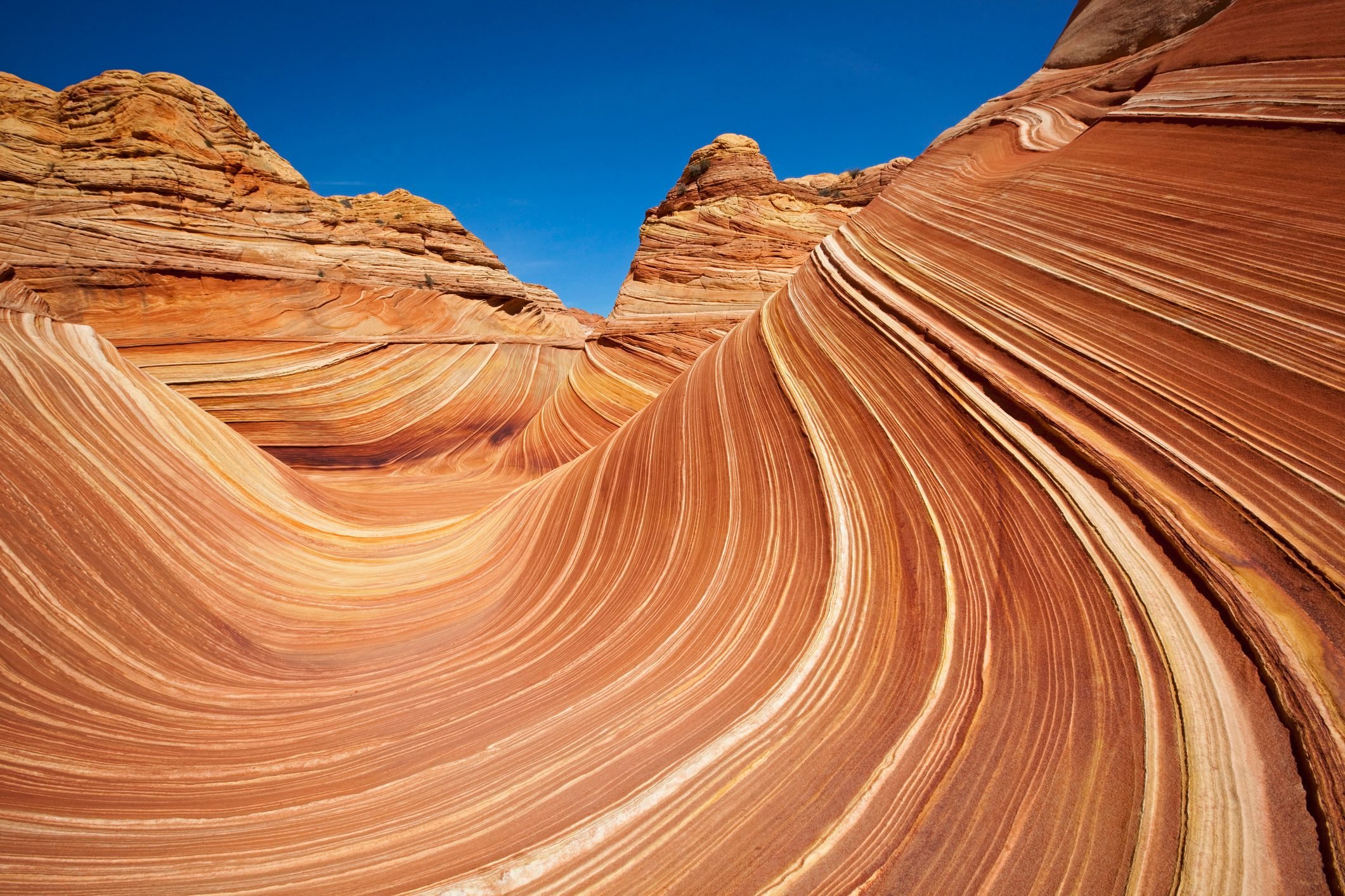 USA, Utah, North Coyote Buttes, The Wave