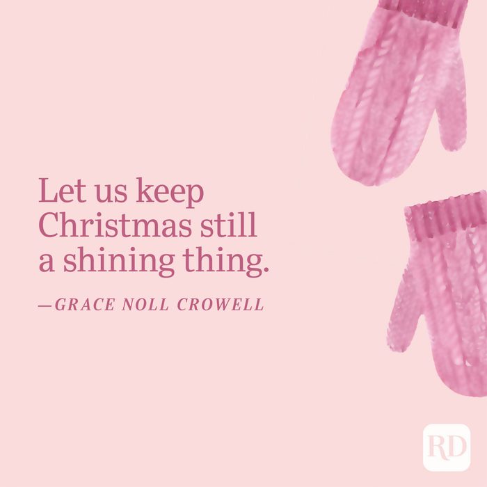 Grace Noll Crowell Christmas Warmth Quotes