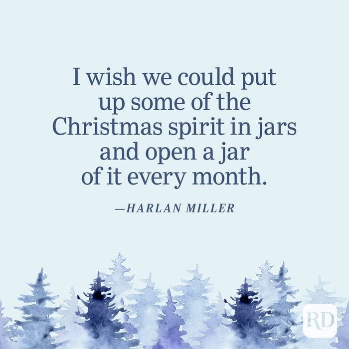 Harlan Miller Christmas Warmth Quotes