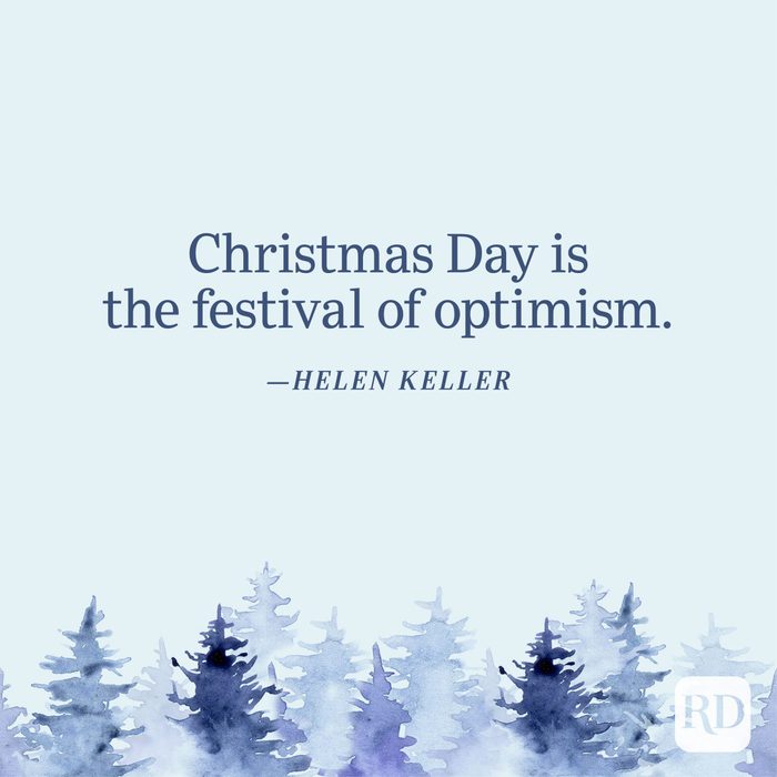 Helen Keller #2 Christmas Warmth Quotes