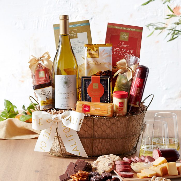 Hickory Farms California Gourmet Wine Gift Basket Via Hickoryfarms