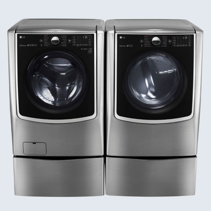 LG Front Loading Smart Wi-Fi Washer and Electric Steam Dryer