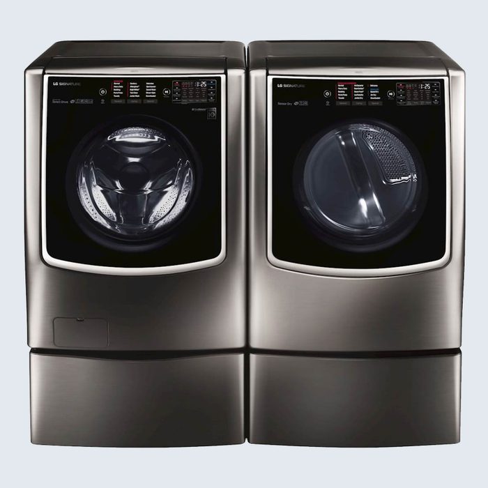 LG Signature Front Load Smart Wi-Fi Washer and Gas Dryer