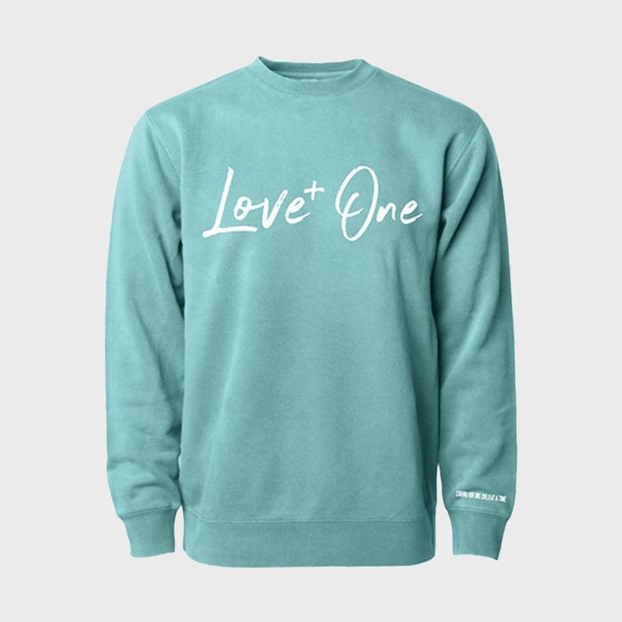 Love One International Mint Crew Sweatshirt