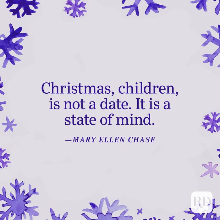 Mary Ellen Chase Christmas Warmth Quotes