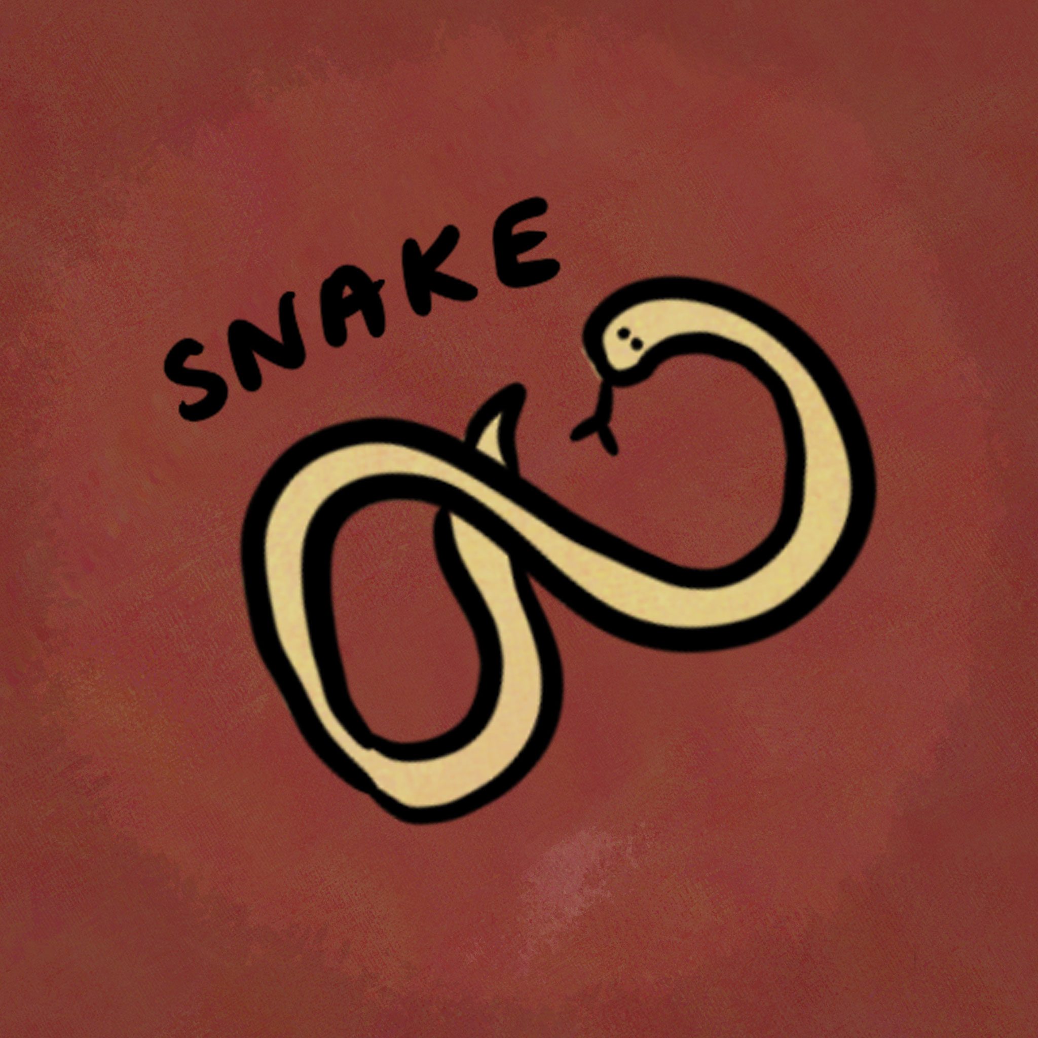 Horóscopo chino ilustración animal: serpiente