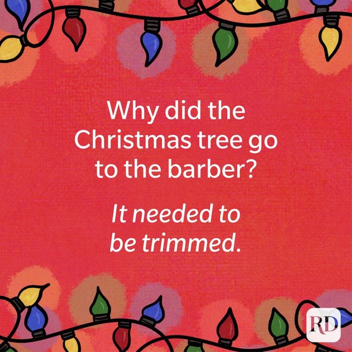 Why did the Christmas tree go to the barber?