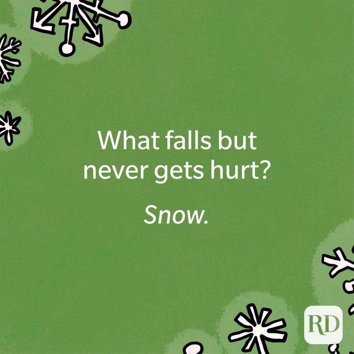 What falls but never gets hurt?