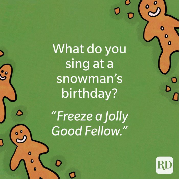 What do you sing at a snowman's birthday?