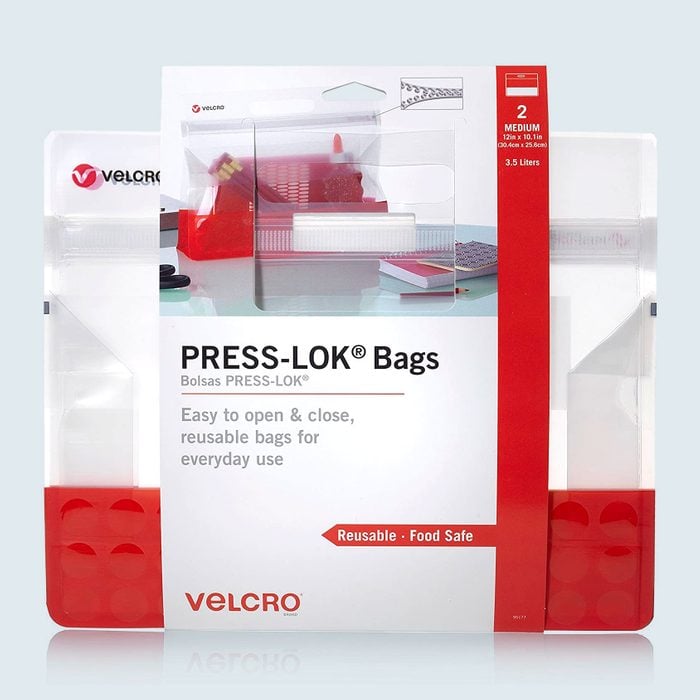 Velcro Brand Press Lok Reusable Bags